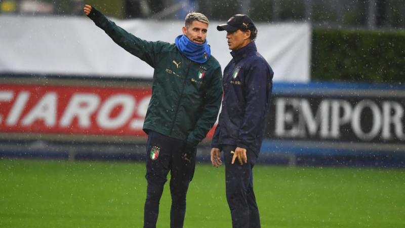 Mãe de técnico da Itália saiu criticando Jorginho depois da não ida para a Copa do Mundo - GettyImages