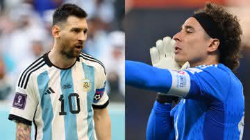 Messi e Ochoa se enfrentam em México x Argentina - Getty Images