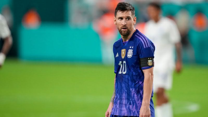 Messi está empolgado com a partida que a Argentina fez contra Honduras e sonha com o título da Copa do Mundo - GettyImages