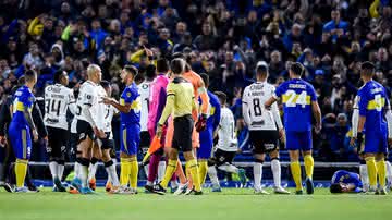 Corinthians e Boca Jrs se enfrentaram pela Libertadores e os torcedores argentinos cometeram práticas racistas - GettyImages