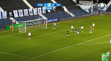 Corinthians e Palmeiras ficam no empate no Brasileirão feminino - Transmissão TV Bandeirantes
