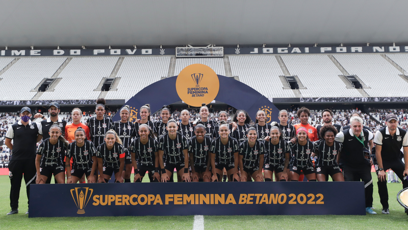 Corinthians encarou o Grêmio na Supercopa do Brasil; Neo Química Arena teve 19 mil pessoas nas arquibancadas - Thais Magalhães/CBF