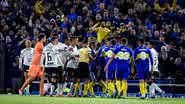 Corinthians x Boca Juniors em campo pela Libertadores - GettyImages