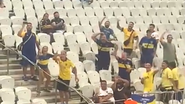 Corinthians x Boca Juniors tem gesto racista - Reprodução/Twitter