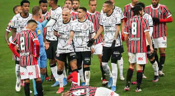 Corinthians e São Paulo se enfrentaram pela 8ª rodada do Brasileirão - Getty Images