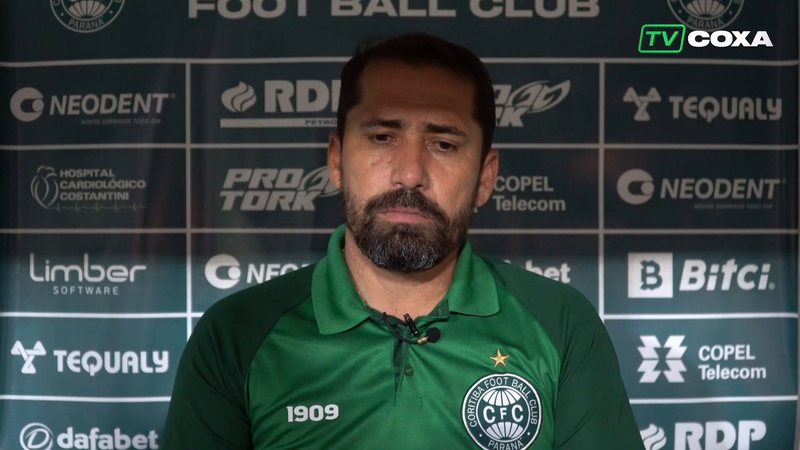 Morínigo saiu satisfeito com a classificação do Coritiba contra o Athletico-PR no estadual - OneFootball