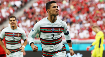 Cristiano Ronaldo marcou duas vezes na vitória de Portugal sobre a Hungria - Getty Images