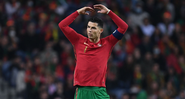 Cristiano Ronaldo em campo pela Seleção de Portugal - GettyImages