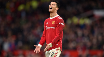 Cristiano Ronaldo vive momentos de tensão no United - Getty Images