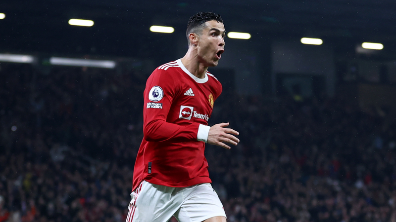 Cristiano Ronaldo marca e Manchester United bate o Brentford no inglês - Getty Images
