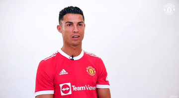 Cristiano Ronaldo mostra confiança por nova passagem no Manchester United: “Estou aqui para vencer” - YouTube/ Manchester United