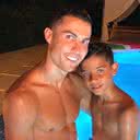 Cristiano Ronaldo e o filho, Cristiano Ronaldo Jr - Reprodução/Instagram