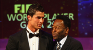 Cristiano Ronaldo responde mensagem de Pelé desejando sorte no United - GettyImages