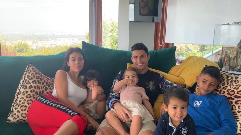 Cristiano Ronaldo posta clique encantador com a família - GettyImages