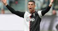Ex-atacante da Seleção Italiana questiona atuação de Cristiano Ronaldo contra o Napoli - GettyImages