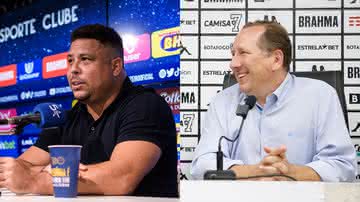 Ronaldo Fenômeno e John Textor (E/D) - Gustavo Aleixo/Cruzeiro/Vítor Silva/Botafogo/Flickr