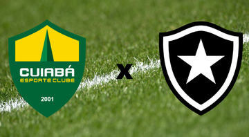 Cuiabá x Botafogo - Divulgação