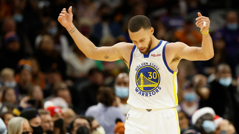 Curry, jogador do Warriors que enfrentou Porter na NBA - GettyImages