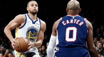 Curry desequilibra e Warriors vencem - Getty Images