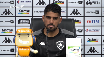 Daniel Borges destaca sequência positiva do Botafogo: “Ajuda na confiança de todo o grupo” - Transmissão/ Botafogo TV