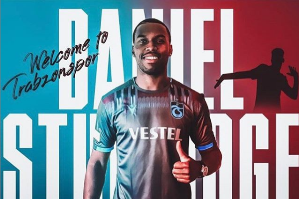 Daniel Sturridge é suspenso do futebol por quatro meses - Divulgação Trabzonspor