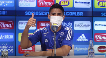 Daniel Guedes chegou recentemente ao Cruzeiro - Reprodução / Youtube / TV Cruzeiro