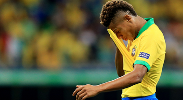 David Neres na Seleção Brasileira, em 2019 - Getty Images