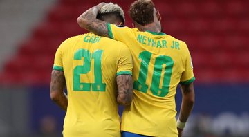 Neymar e Gabigol despontam como as grandes esperanças do Brasil - GettyImages