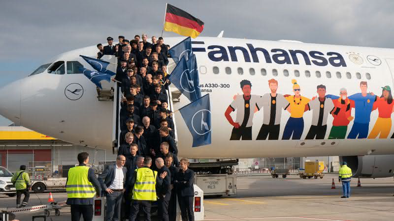 Delegação da Alemanha embarca para a Copa do Mundo - Getty Images