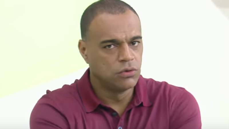 Denílson declarou sua torcida pelo Palmeiras - Transmissão TV Bandeirantes