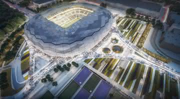Education City é o terceiro estádio concluído para a Copa do Mundo de 2022 - Divulgação/ Comitê Organizador Catar 2022