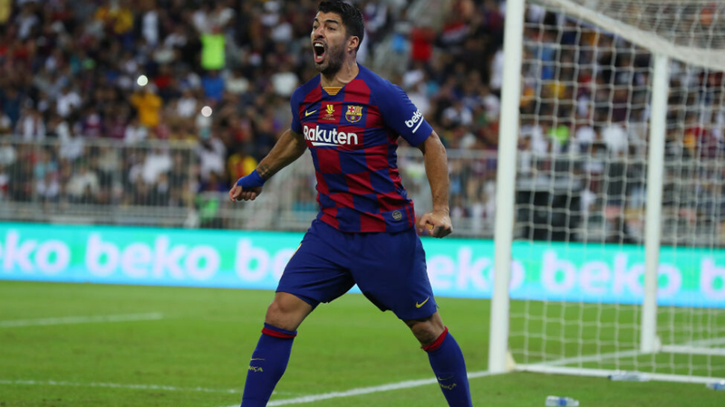 Luis Suárez é o terceiro maior artilheiro da história do Barcelona - GettyImages