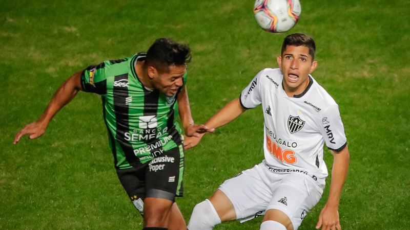 Savarino em ação com a camisa do Atlético Mineiro - Bruno Cantini / Agência Galo / Atlético