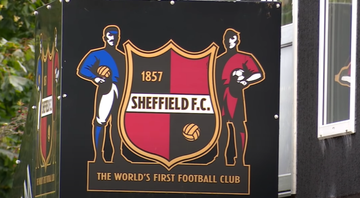 Símbolo do Sheffield FC - Transmissão ESPN