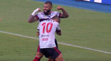 Gabigol marcou na vitória do Flamengo sobre o Fluminense - Transmissão Premiere FC