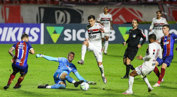 Na estreia de Luciano, atacante marca para o São Paulo e empata em 1 a 1 diante do Bahia no Brasileirão! - GettyImages