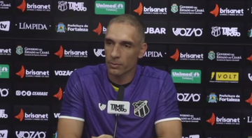 Fernando Prass é apresentado no Ceará e cita saída do Palmeiras - transmissão Vozão TV