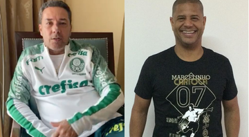 Marcelinho Carioca vence caso movido na Justiça contra Vanderlei Luxemburgo - Instagram