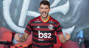 Gustavo Henrique com a camisa do Flamengo - Divulgação/Alexandre Vidal1/CRF