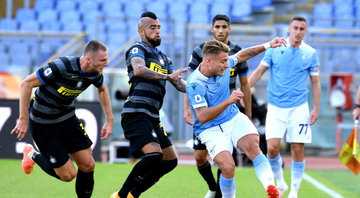 Em jogo agitado pelo italiano, Lazio e Inter de Milão ficam no 1 a 1 com gols de Lautaro Martínez e Milinkovic-Savic - GettyImages