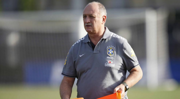 Felipão comandando treinamento da Seleção Brasileira - Rafael Ribeiro / CBF