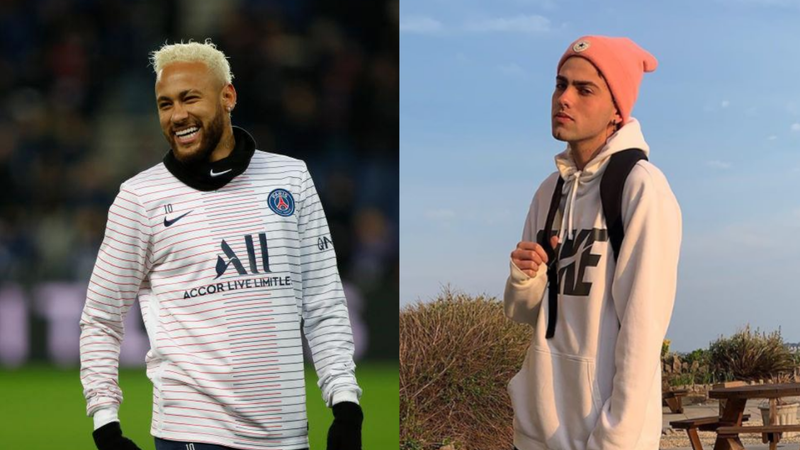 Neymar responde galã do Tik Tok nas redes sociais e deixa influencer desacreditado - GettyImages/Instagram
