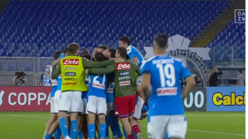 Relembre a campanha vitoriosa do Napoli nesta temporada da Copa Itália - GettyImages