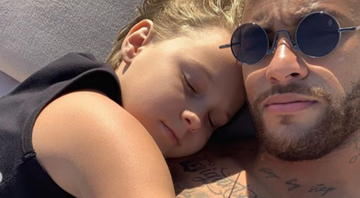 Filho de Neymar está apostando em dieta e treino funcional junto com a mãe - Instagram