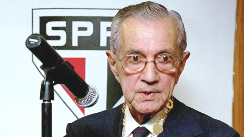 Morre aos 99 anos, o ex-presidente do São Paulo, Laudo Natel - Divulgação/São Paulo FC