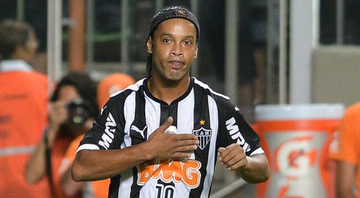 Ronaldinho Gaúcho é um dos grandes ídolos do Atlético Mineiro - GettyImages