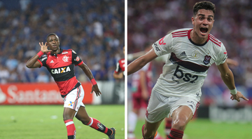 Os dois craques foram formados no Ninho do Urubu - Gilvam de Souza (Flamengo)/Jarbas Oliveira (AllSports)