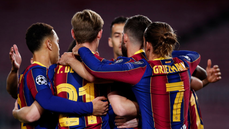 Jogadores do Barcelona - GettyImages