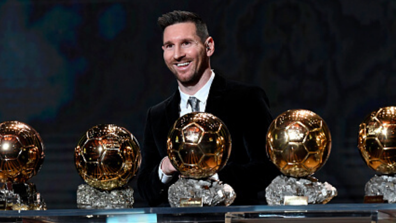 Messi se torna o primeiro jogador de futebol a ganhar o "Oscar do Esporte" - GettyImages