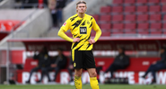Haaland insatisfeito com o tropeço do Borussia Dortmund - GettyImages